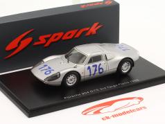 Porsche 904 GTS #176 3° Targa Florio 1965 Maglioli, Linge 1:43 Spark