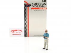 Racing Legends 50&#39;erne figur A 1:18 American Diorama