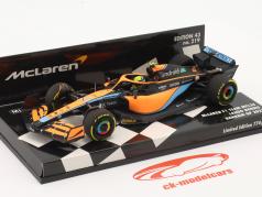 Lando Norris McLaren MCL36 #4 Bahrein GP formule 1 2022 1:43 Minichamps