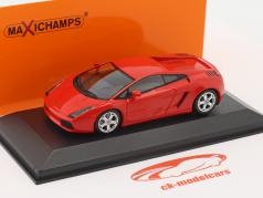 Lamborghini Gallardo 建設年 2003 赤 1:43 Minichamps
