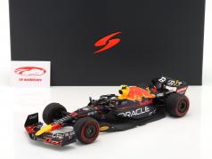 Sergio Perez Red Bull RB18 #11 saudita Arábia GP Fórmula 1 2022 1:18 Spark