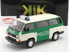 Volkswagen VW T3 Syncro politi Byggeår 1987 1:18 KK-Scale