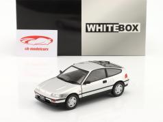 Honda CR-X RHD 建设年份 1987 银 1:24 WhiteBox