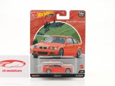 BMW M3 (E46) Coupe year 2000-2006 red 1:64 HotWheels