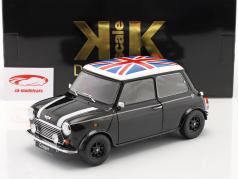 Mini Cooper noir / Blanc / Union Jack RHD 1:12 KK-Scale