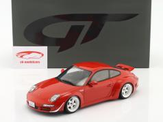 Porsche 911 RWB Rauh-Welt Body Kit Aka Phila 2021 rojo 1:18 GT-Spirit