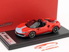 Ferrari 296 GTS Assetto Fiorano ano de construção 2022 scuderia vermelho 1:43 LookSmart