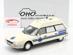 Citroën CX Break Ambulance Quasar Heuliez 1987 Wit 1:18 OttOmobile