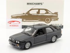 BMW M3 (E30) Street Evo Année de construction 1989 bleu foncé métallique 1:18 Minichamps
