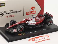 Zhou Guanyu Alfa Romeo C42 #24 Bahrain GP formel 1 2022 1:43 Bburago