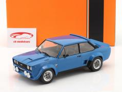 Fiat 131 Abarth 建设年份 1980 蓝色的 1:18 Ixo