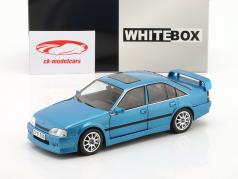 Opel Omega Evolution 500 blu metallico 1:24 WhiteBox