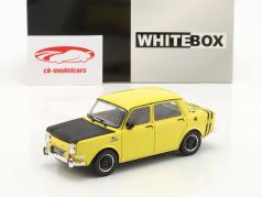 Simca 1000 Rallye2 geel / zwart 1:24 WhiteBox