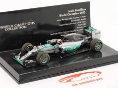Lewis Hamilton Mercedes F1 W06 #44 公式 1 世界冠军 2015 1:43 Minichamps