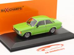 Opel Kadett C limusine ano de construção 1978 verde 1:43 Minichamps