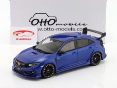 Honda Civic FK8 Type R Bouwjaar 2020 mugen blauw 1:18 OttOmobile