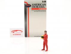 race legender 80&#39;erne Flere år figur A 1:18 American Diorama