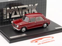 Austin 1300 MK3 (AD016) 建设年份 1971 -1974 绫 红色的 1:43 Matrix
