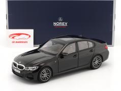 BMW 330i (G20) Anno di costruzione 2019 nero metallico 1:18 Norev