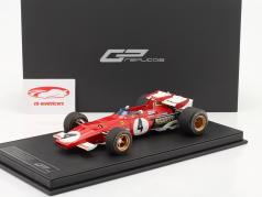 Clay Regazzoni Ferrari 312B #4 2do mexicano GP fórmula 1 1970 1:18 GP Replicas