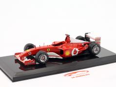 M. Schumacher Ferrari F2002 #1 formule 1 Wereldkampioen 2002 1:24 Premium Collectibles