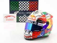 Sergio Perez Red Bull Racing #11 3° Messico GP formula 1 2022 1:2 Schuberth