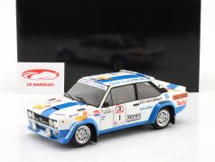 Fiat 131 Abarth #1 gagnant Rallye 1000 Lakes 1980 Alen, Kivimäki 1:18 Kyosho