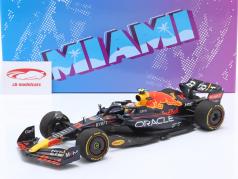 Sergio Perez Red Bull Racing RB18 #11 4 Miami GP formel 1 2022 1:18 Minichamps