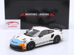 Porsche 911 (991.2) GT3 RS MR Manthey Racing white 1:18 Minichamps
