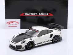 Porsche 911 (991.2) GT2 RS MR Manthey Racing blanco / negro 1:18 Minichamps