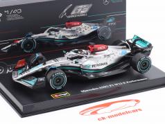 George Russell Mercedes-AMG F1 W13 #63 fórmula 1 2022 1:43 Bburago