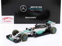 L. Hamilton Mercedes AMG W06 #44 ganador EE.UU GP fórmula 1 Campeón mundial 2015 1:18 Minichamps