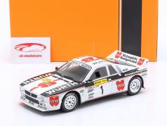 Lancia 037 #1 勝者 ラリー ドイツ 1983 Röhrl, Geistdörfer 1:18 Ixo