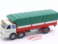 Pegaso 1063 caminhão ano 1968 branco/vermelho/verde 1:43 Altaya