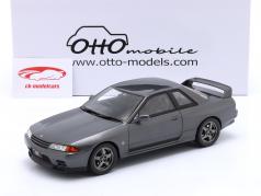 Nissan Skyline GT-R (BNR32) Byggeår 1993 Grå metallisk 1:18 OttOmobile