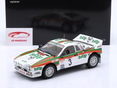 Lancia Rally 037 #3 vincitore Rallye Elba 1985 Cerrato, Cerri 1:18 Kyosho