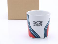 Porsche Martini Racing espressokop hvid / blå / rød