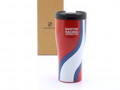 Porsche Martini Racing thermische mok wit / blauw / rood