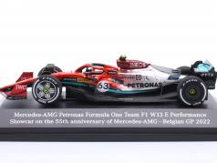 Mercedes-AMG F1 W13 Showcar 55th Anniversary Belgian GP formula 1 2022 1:43 Spark