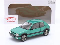 Peugeot 205 GTi Griffe 建設年 1992 緑 メタリック 1:18 Solido