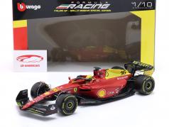 Charles Leclerc Ferrari F1-75 #16 2do italiano GP fórmula 1 2022 1:18 Bburago