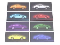 conjunto de imãs Porsche 911 Podcast (8 peças / 12 x 5,5 cm)