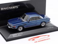 BMW 3.0 CS (E9) Anno di costruzione 1968 blu notte metallico 1:43 Minichamps