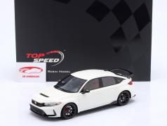 Honda Civic Type R Anno di costruzione 2023 championship bianco 1:18 TrueScale