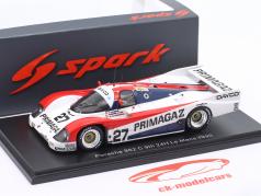 Porsche 962C #27 9th 24h LeMans 1990 Yver, Lässig, Altenbach 1:43 Spark