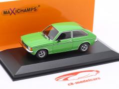 Opel Kadett C City ano de construção 1978 verde 1:43 Minichamps
