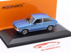Opel Kadett C City 建設年 1978 青 1:43 Minichamps