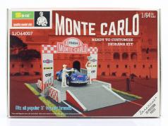 Siegerehrung Diorama Rally Monte Carlo 1:64 Sjo-Cal