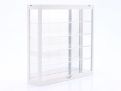 vetrina LED multicase 5 piani per Modelli nel scala 1:43 / 1:64 bianco / specchio Triple9