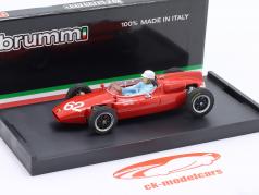 Lorenzo Bandini Cooper T53 #62 Италия GP формула 1 1961 с фигура водителя 1:43 Brumm